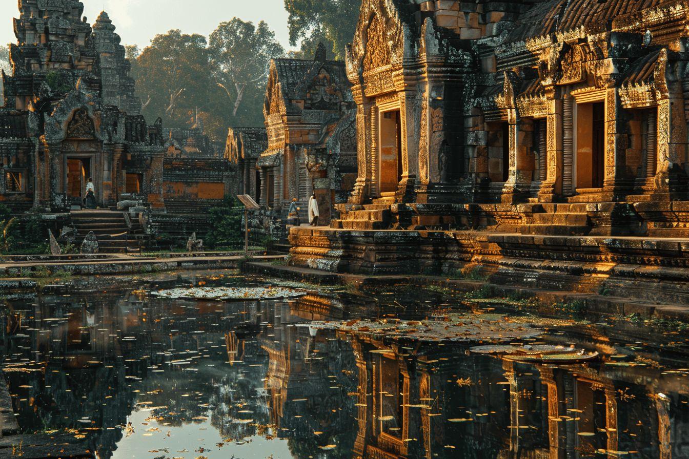Le temple de Banteay Srei à Angkor : joyau architectural et chef-d'œuvre de l'art khmer à Siem Reap