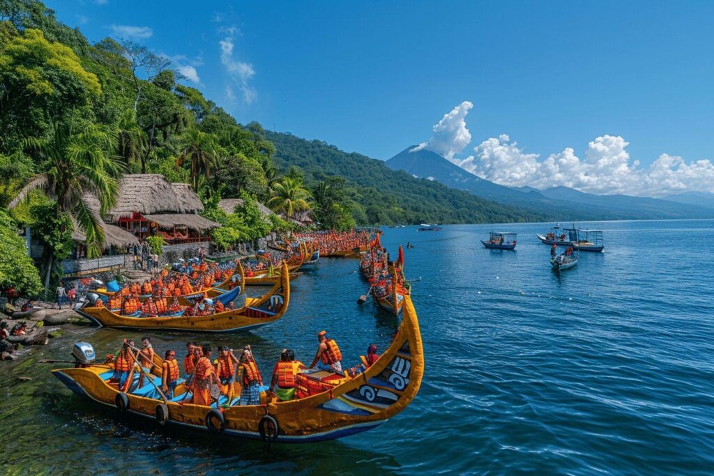Découvrez le lac Atitlán au Guatemala : villages mayas, volcans et culture traditionnelle