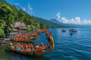 Découvrez le lac Atitlán au Guatemala : villages mayas, volcans et culture traditionnelle