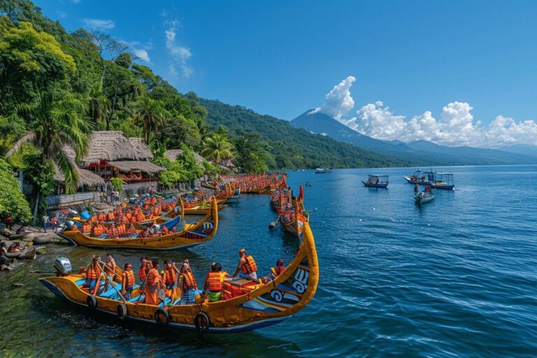 Découvrez le lac Atitlán au Guatemala : villages mayas, volcans et culture traditionnelle