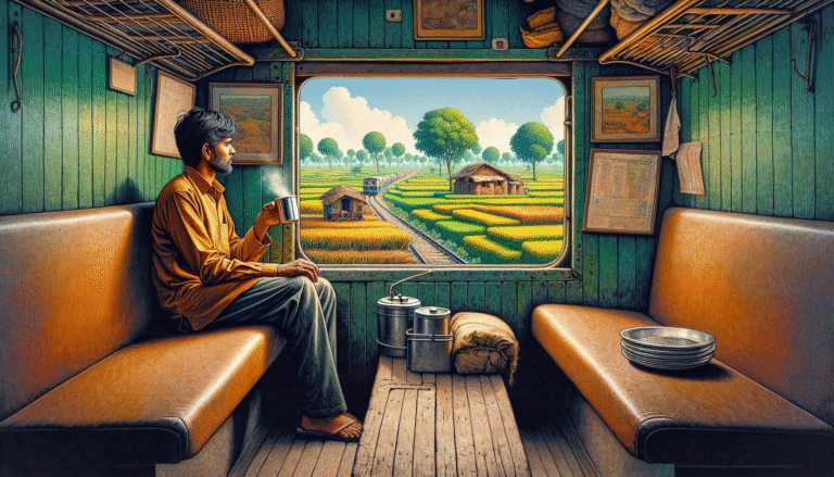 24h dans un train indien : chai, sièges durs et vues folles !