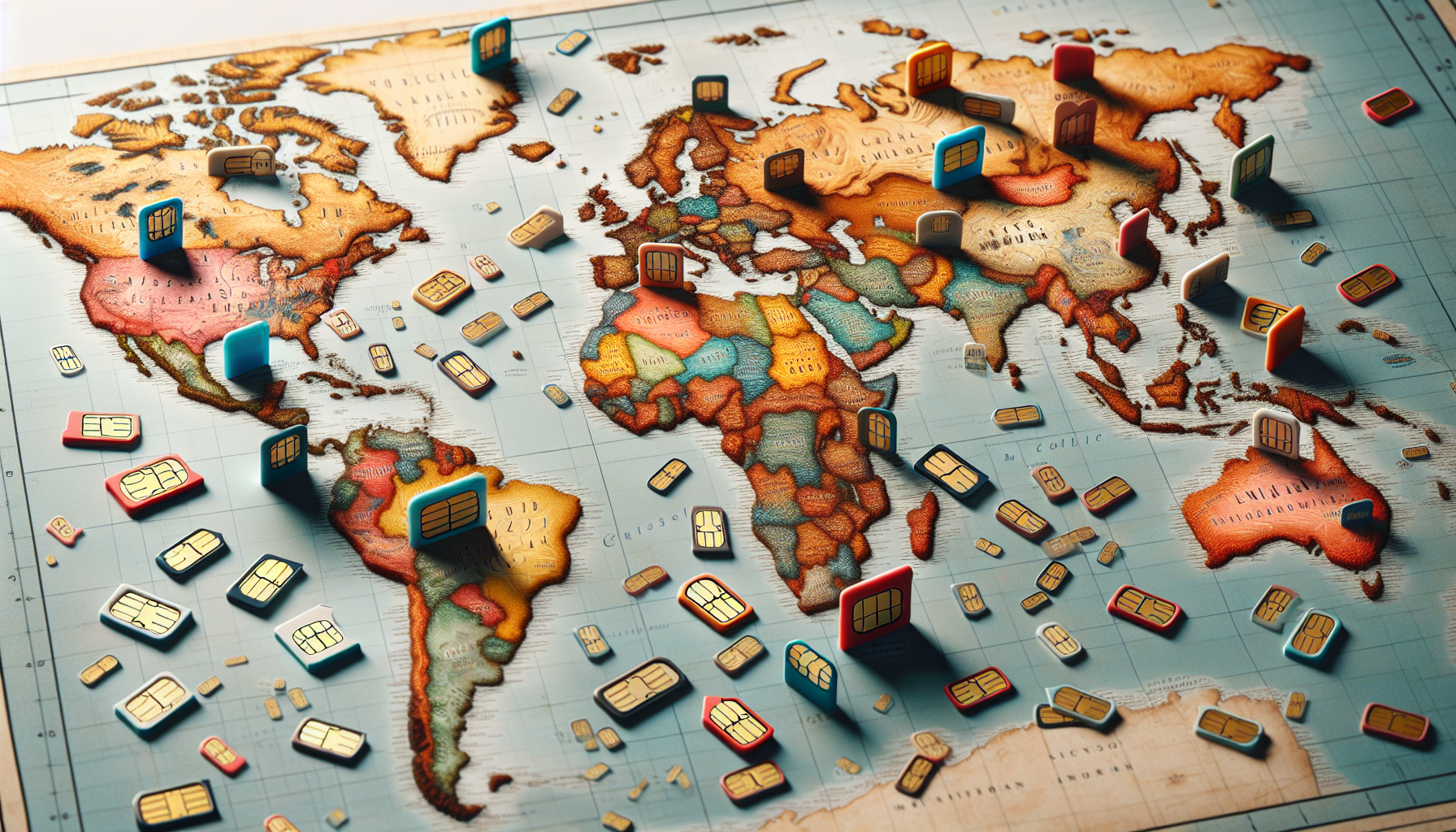 Guide : meilleures cartes SIM locales pour chaque pays