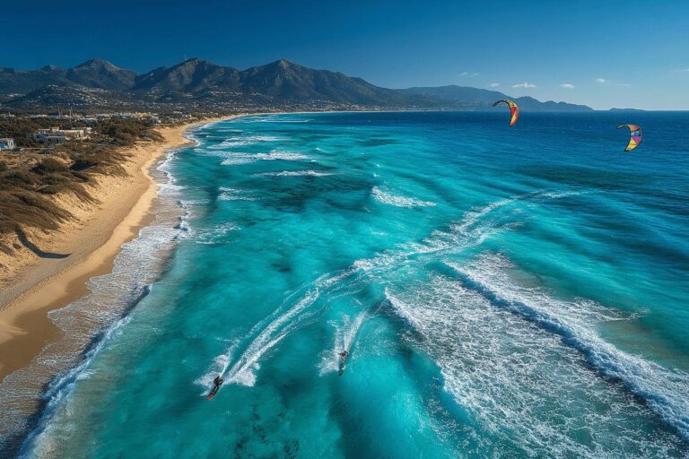 Plage d’Halikounas à Corfou : photos, carte et guide pour votre visite en Grèce